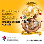 Affiche de la Semaine de la santé animale 2025